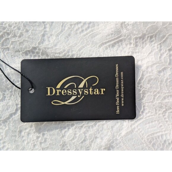 Dressystar White Lace Plus Size 3XL Dress NWT - Picture 5 of 12